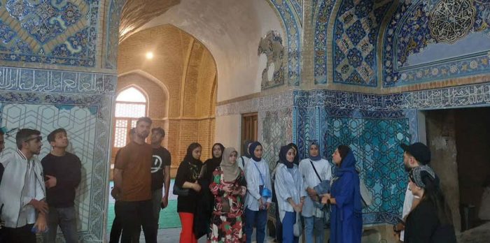 برگزاری تور آشناسازی با موزه‌های سطح شهر تبریز برای دانشجویان خارجی