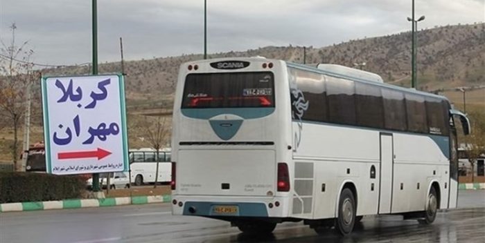 پشتیبانی انتقال زائران اربعین حسینی از مرز مهران به تبریز با ۳۰ دستگاه اتوبوس شهرداری