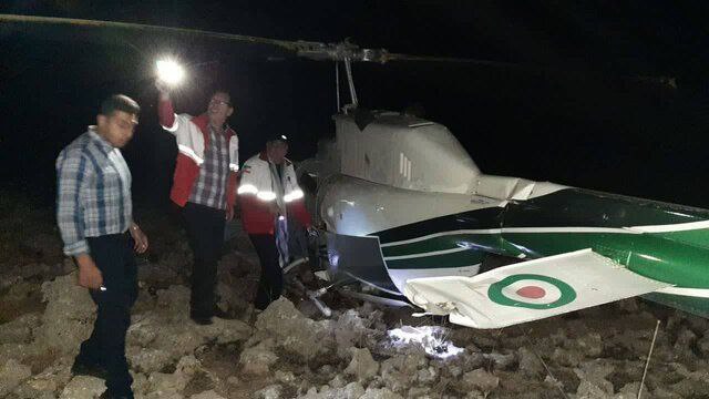 همه ۵ سرنشین بالگرد فراجا سالم اند