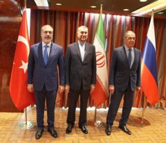 دیدار سه جانبه مهم وزرای خارجه ایران، روسیه و ترکیه در نیویورک