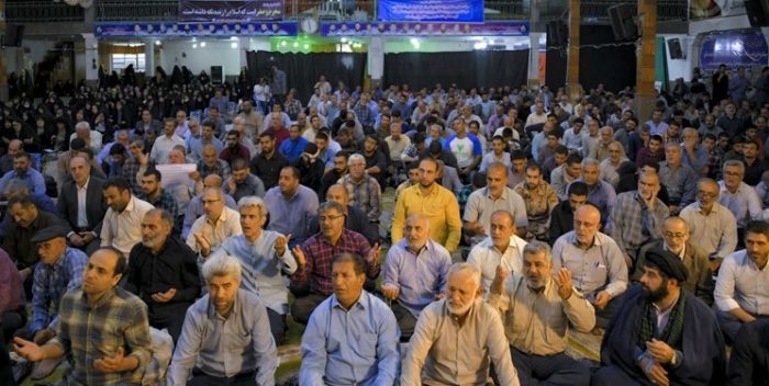 مسجدی‌ها برای پیروزی مقاومت فلسطین دعا می‌کنند
