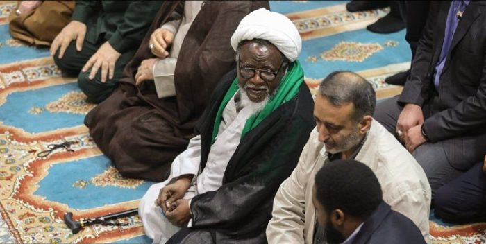 حضور شیخ ابراهیم زکزاکی در نماز جمعه تهران