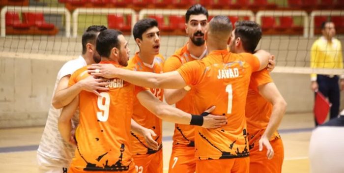 والیبال مس سونگون روی نوار پیروزی