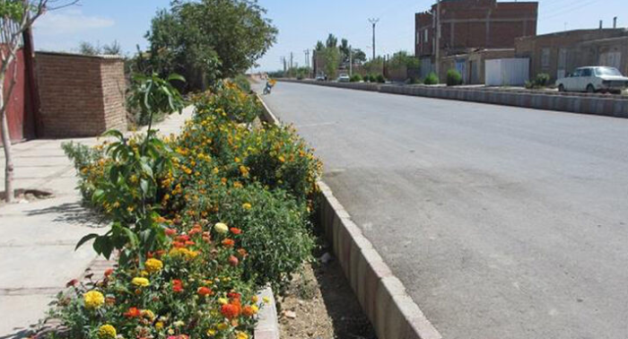 آسفالت  راه 430  روستای آذربایجان شرقی