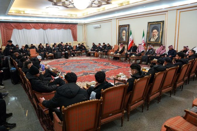 استقبال باشگاه تراکتور از کاروان التعاون عربستان