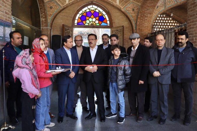 نمایشگاه نوروزی صنایع‌دستی نوروزی مسجد کبود تبریز افتتاح شد