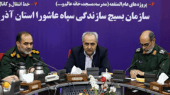 افتتاح ۱۲۵۱ طرح محرومیت‌زدایی بسیج در آذربایجان‌شرقی