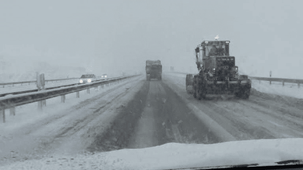 بارش برف ۴۰ سانتی‌متری در آذربایجان شرقی